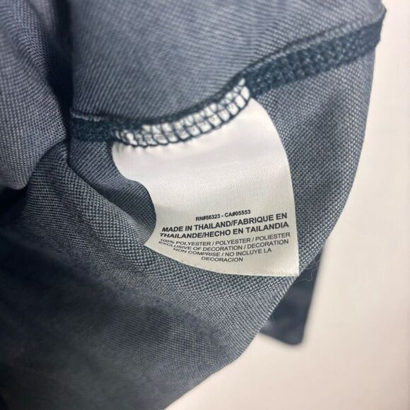 Nike Women's Dri Fit Light Blue with Grey Camo Quarter Zip Pullover Workout Jack - Picture 7 of 7